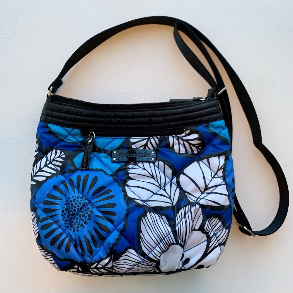 Vera Bradley Puffy Crossbody Blue Bayou